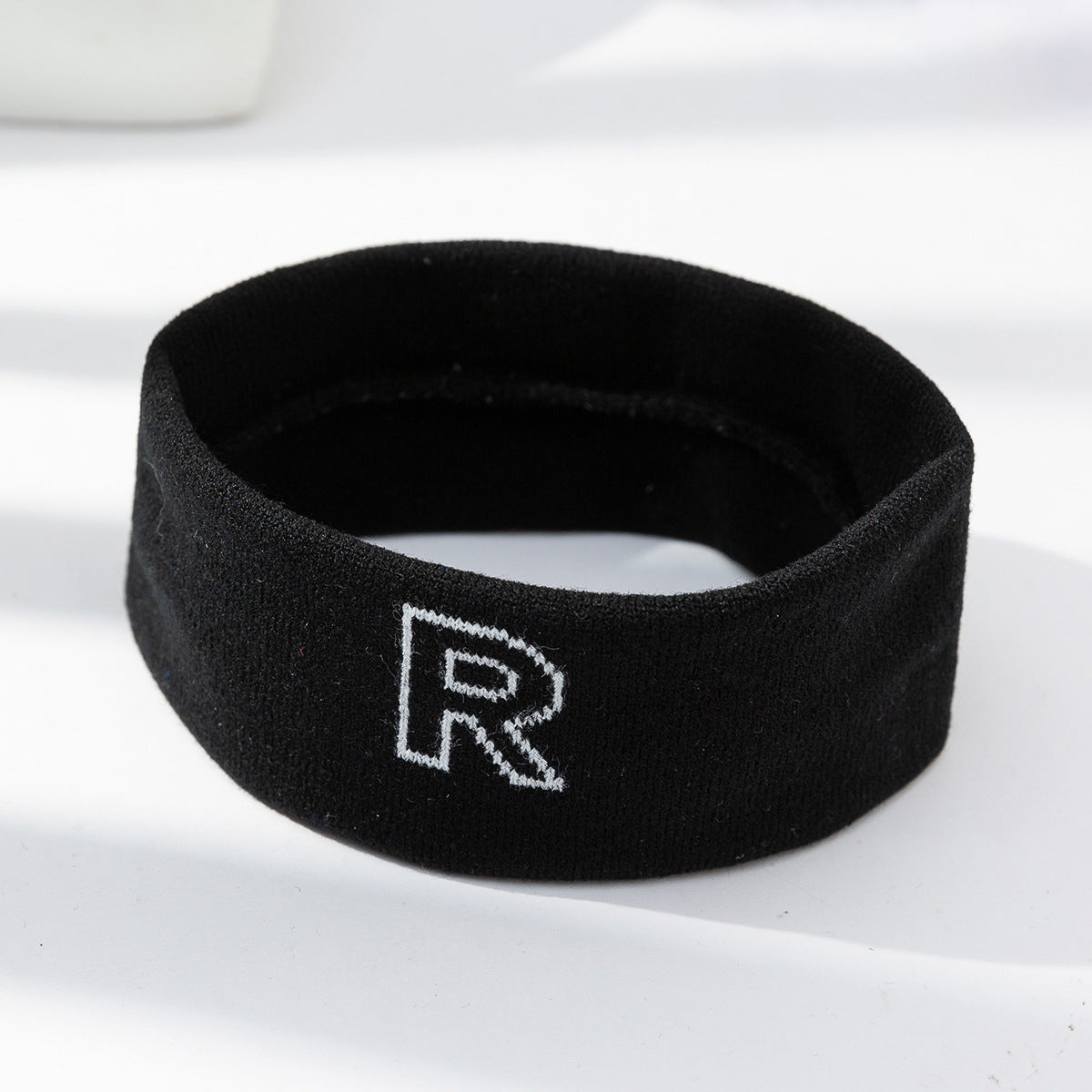 Stretch Sports Sweat-Absorbent Knitted Hair Band - Unisex Fitness Accessory