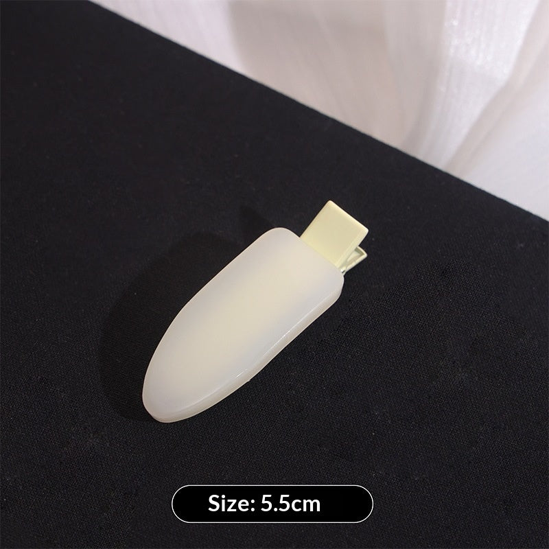 Colorful Ice Cream-Shaped Water Drop Hair Clip for Girls - Playful Hair Accessory