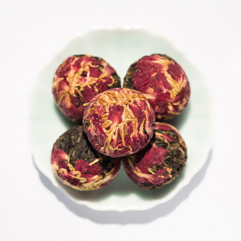 Bulk Assorted Flower Ball Tea - Herbal & Fruit Infusions - Multiple Variants