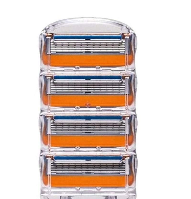 Manual Razor Blade for Shaving - Five Layers, Photo Color Option