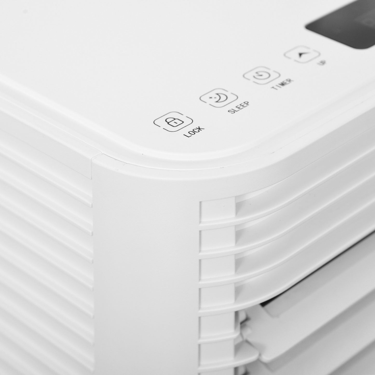 Portable 8000 BTU Air Conditioner with Remote, Dehumidifier & Timer - White