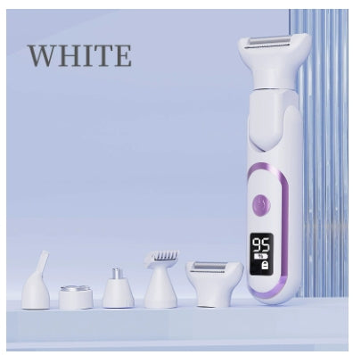 5-Head Electric Hair Removal Trimmer for Women