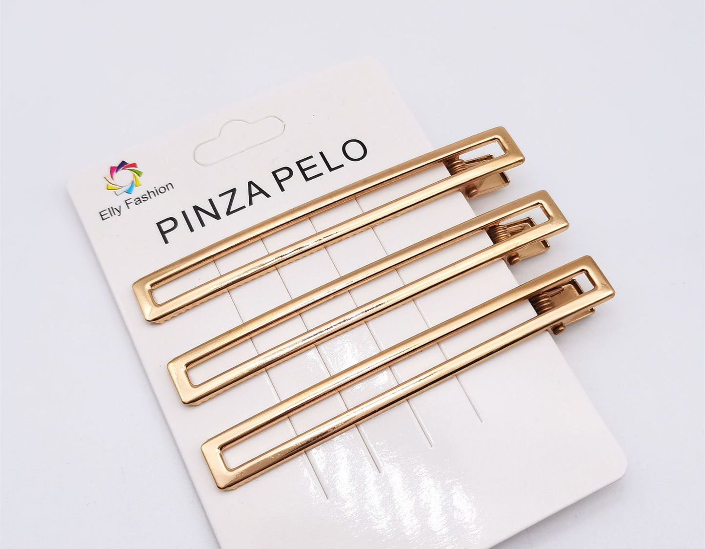 Hollow Duckbill Square Hair Clip Alloy Hair Accessory for Styling