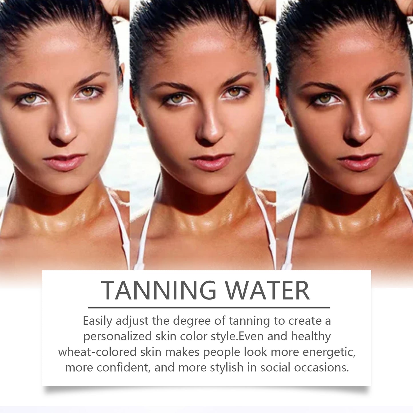 Sunless Tanning Serum - Face and Body Self-Tanning Essence - 30ml