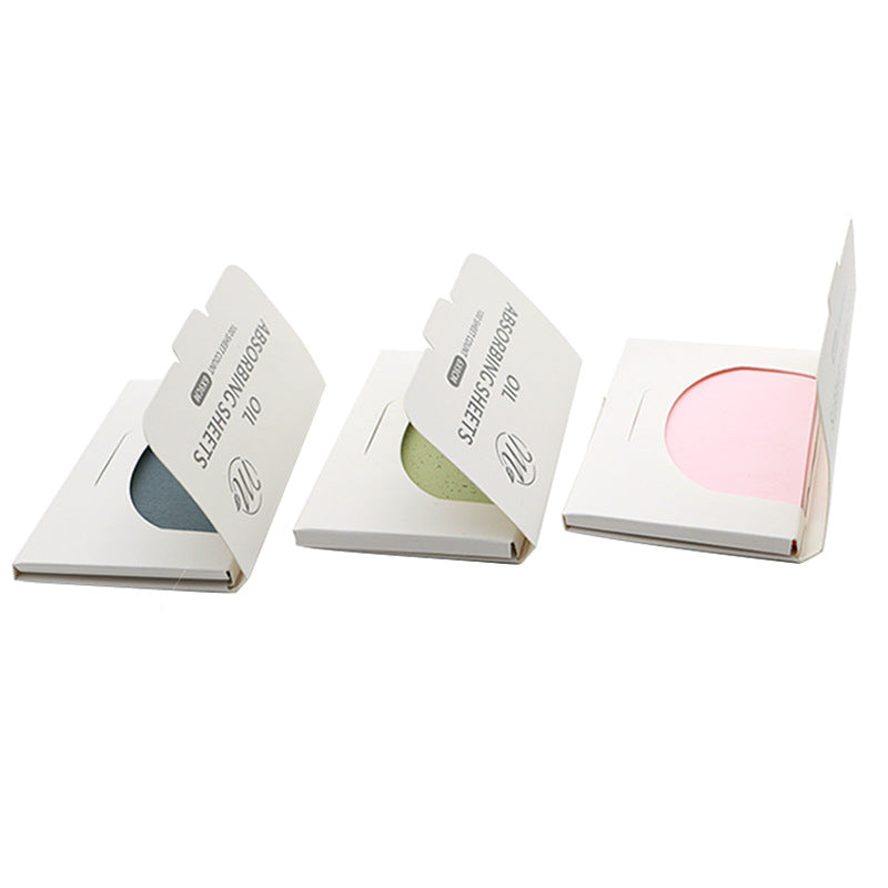 Oil-Absorbing Facial Sheets 100 Pieces for Oily Skin Summer Refresh