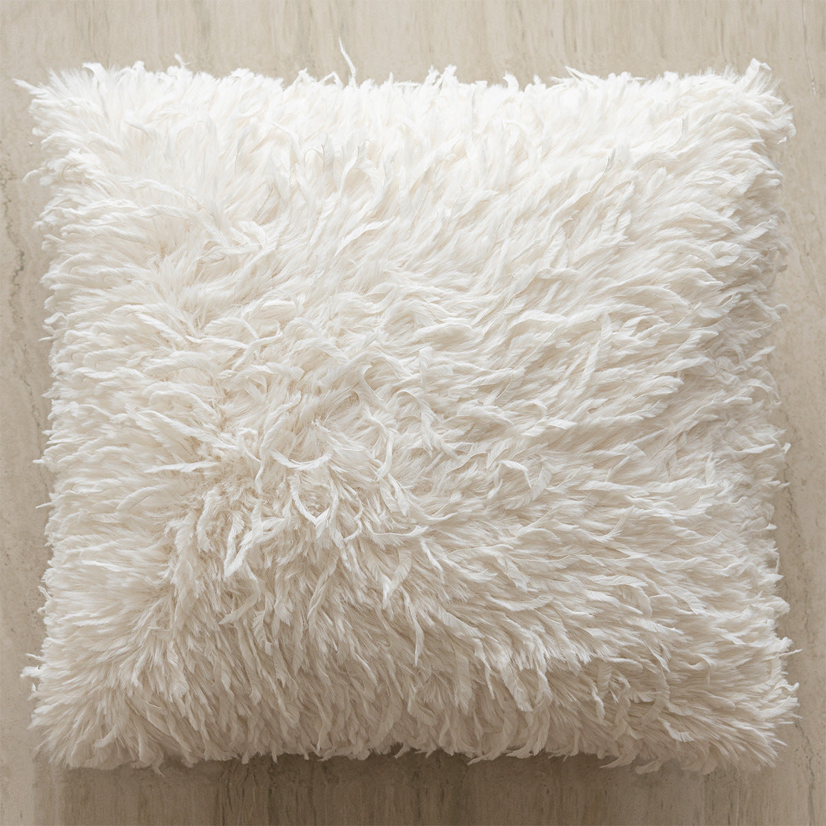 French-Style Sofa Pillowcase Set with Lumbar Support and Plush Backrest