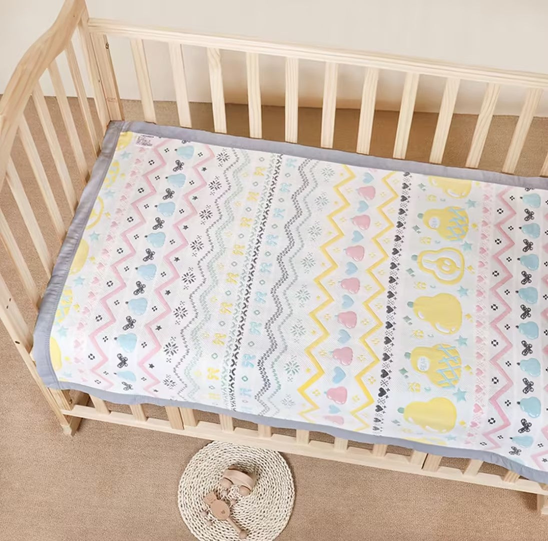 Six-Layer Cotton Gauze Cooling Mat for Babies and Moms - Soft Bedding