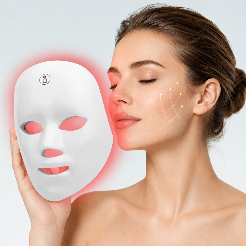 Red Light LED Facial Mask - Home Skin Therapy Device with Variants