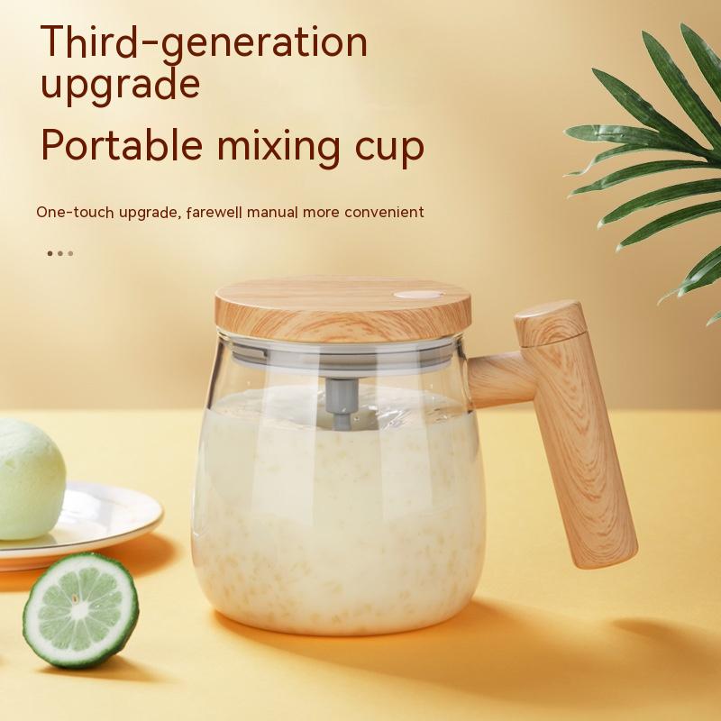 Self-Stirring Coffee Mug 400ML Electric Mixing Cup for Hot & Cold Drinks