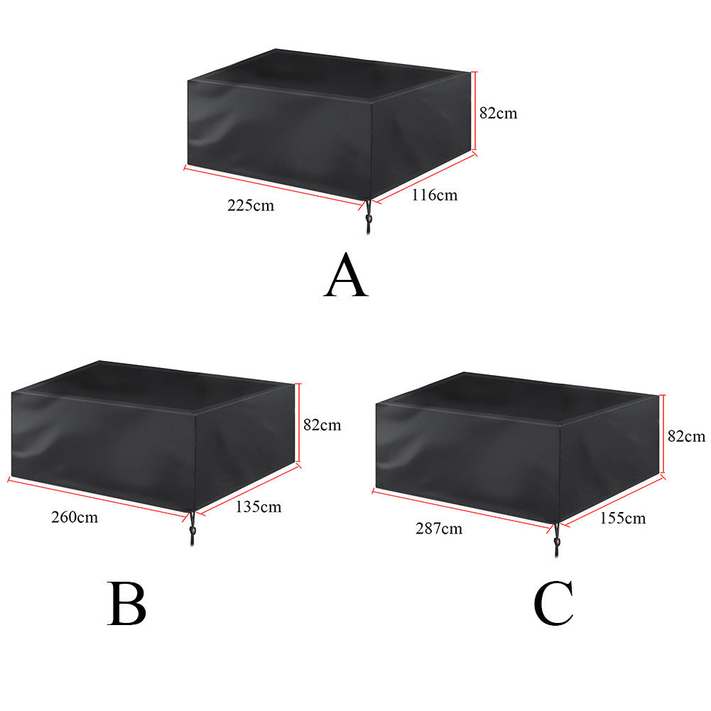 Outdoor Pool Table Dust Cover Waterproof Garden Furniture Cover