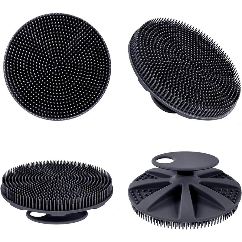 Silicone Facial & Shampoo Cleansing Brush - Deep Exfoliating Bath Tool