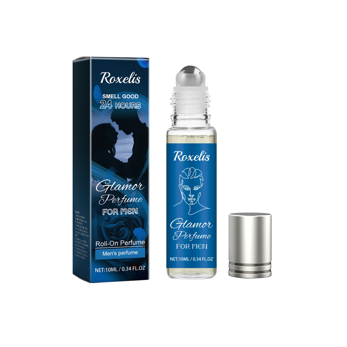 Men's Pheromone Roll-On Perfume - Ocean Scent 10ml
