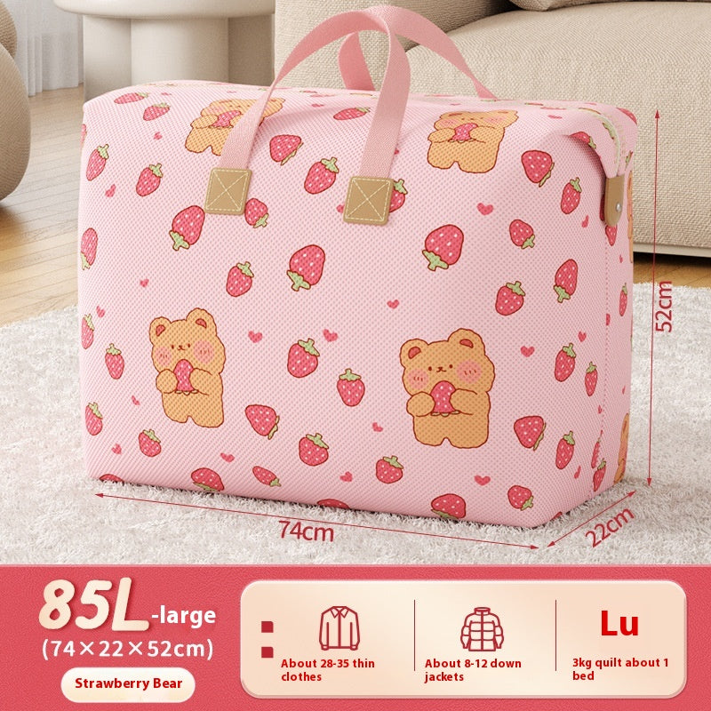 Large Multi-Purpose Storage Bag for Luggage Clothes & Quilt Organization