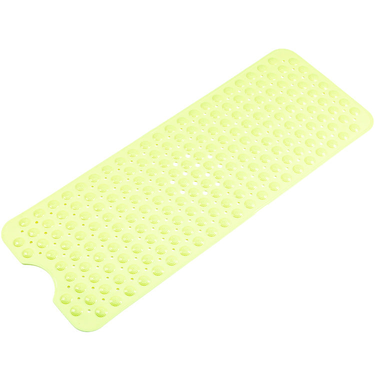 Non-Slip Bathtub Shower Mat with Suction Cups - Lengthened PVC Foot Mat