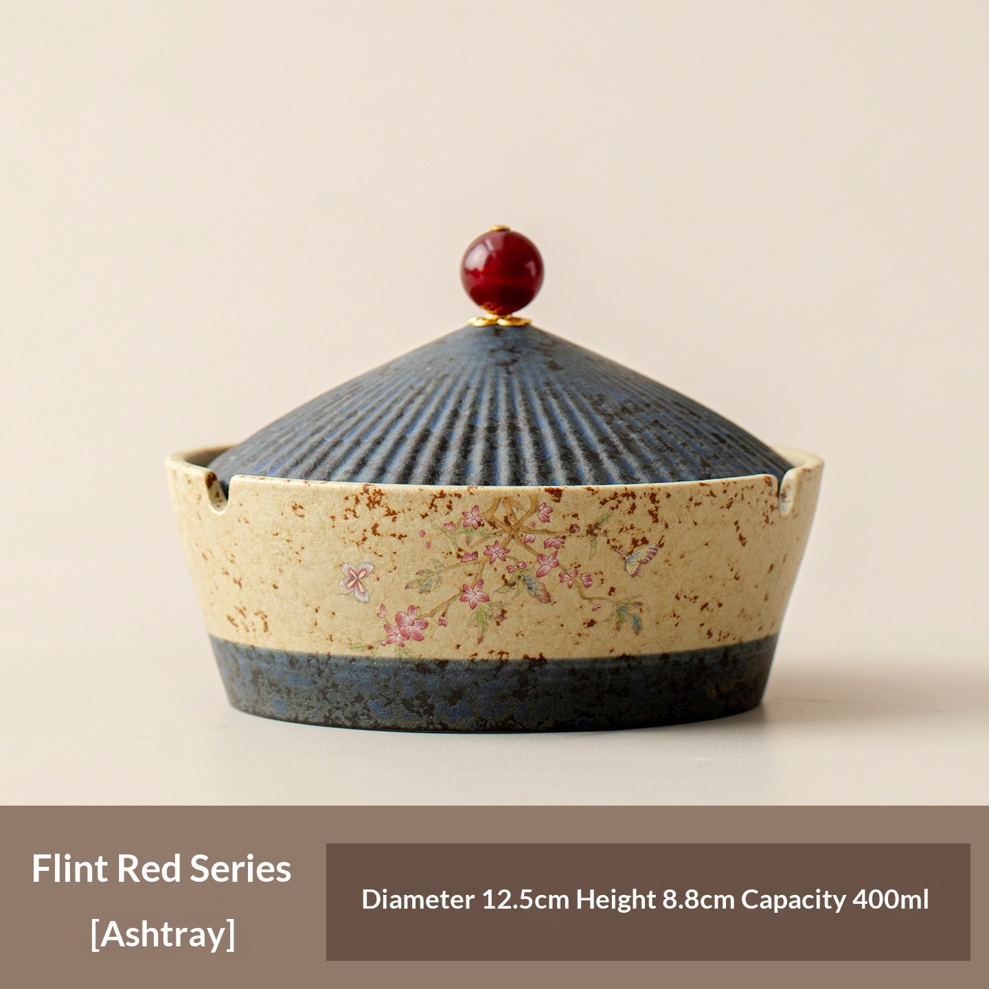 Ceramic Ashtray Set for Home & Office with Artistic Flair - Multiple Styles