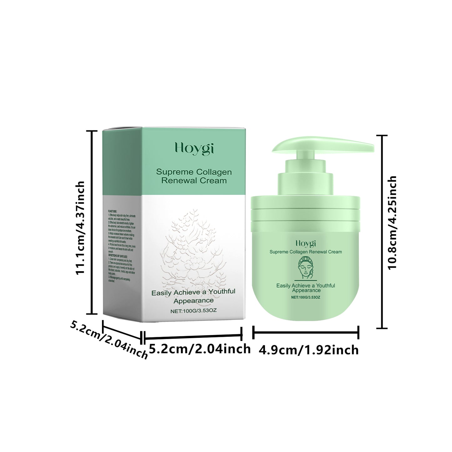 Collagen Moisturizer for Body Skin 100g - Hydrating & Skin Nourishing Cream