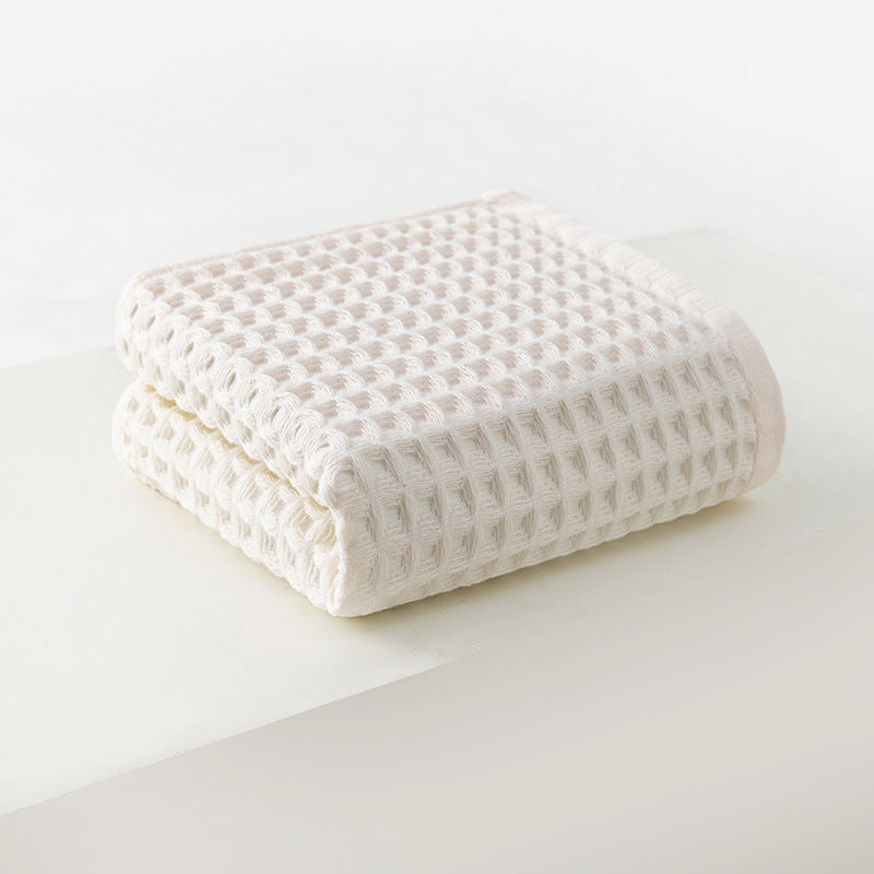 Cotton Towel for Hair Drying and Care - Soft, Absorbent Bath Towel