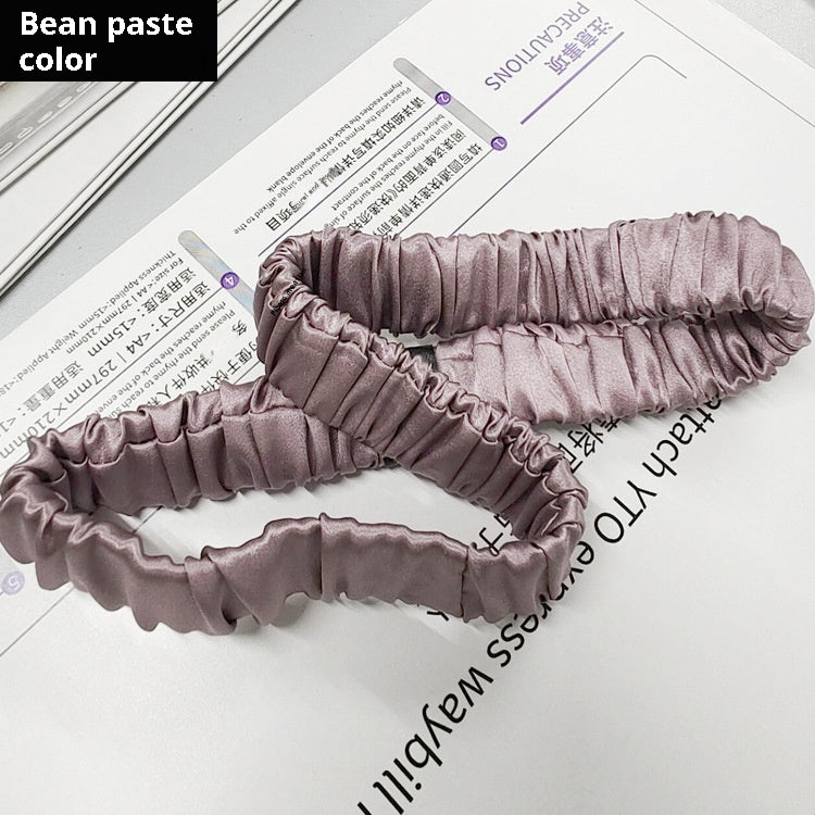 Silk Hair Band Elastic Headband