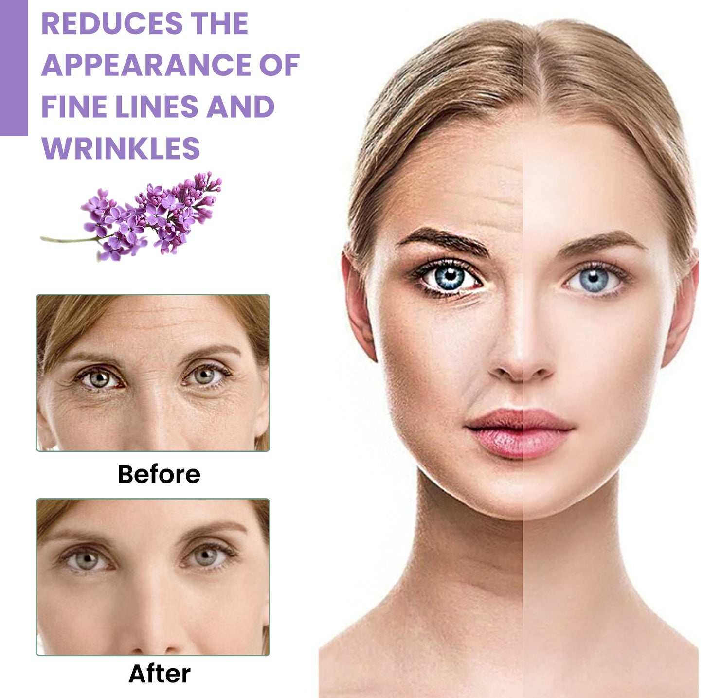 Lavender Firming Face Cream - Moisturizing Anti-Aging Skin Care 30ml