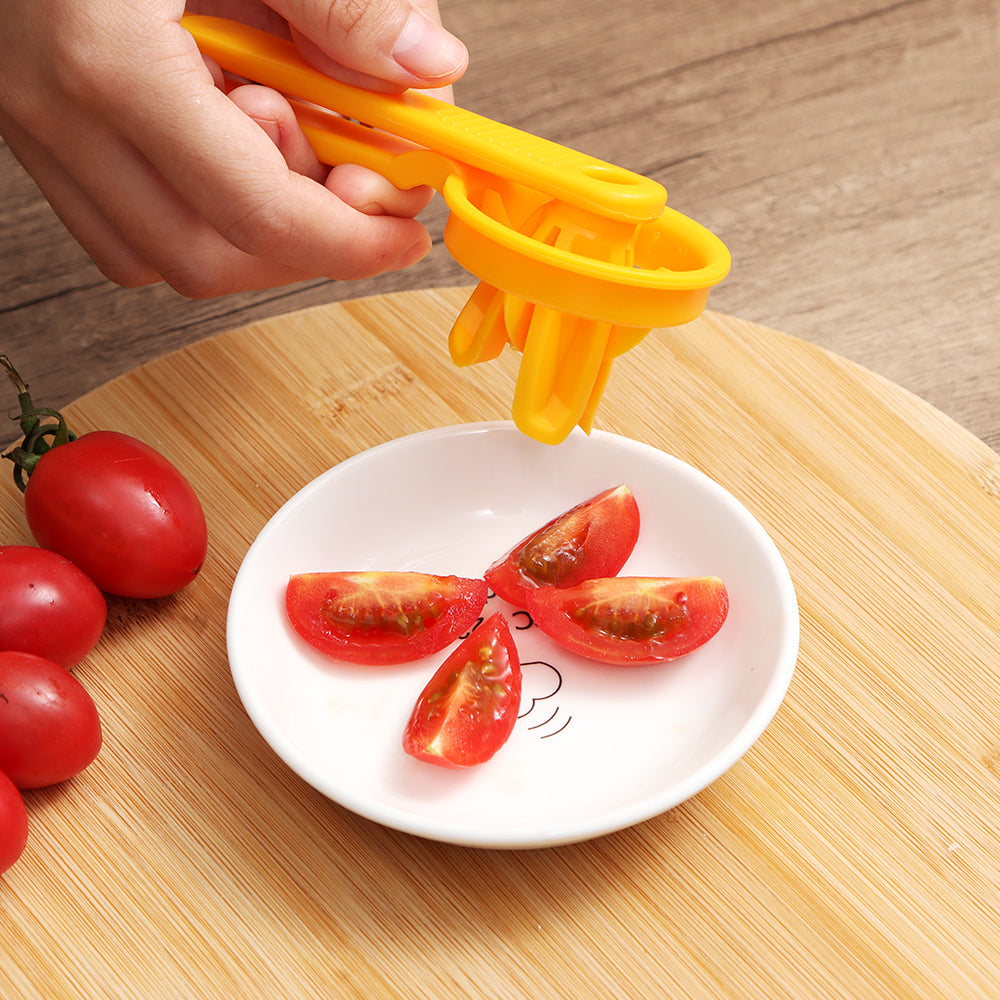 Tomato Slicer Cutter - Fruit & Vegetable Dicing Tool for Kitchen