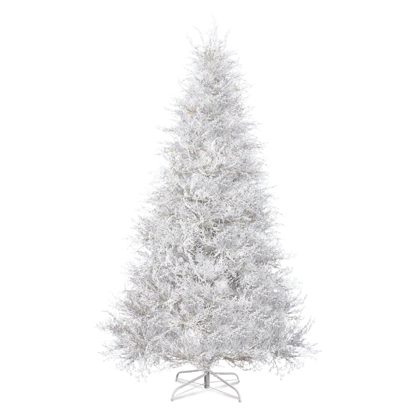 7 FT White Artificial Christmas Tree with 400 Lights & 3 Modes