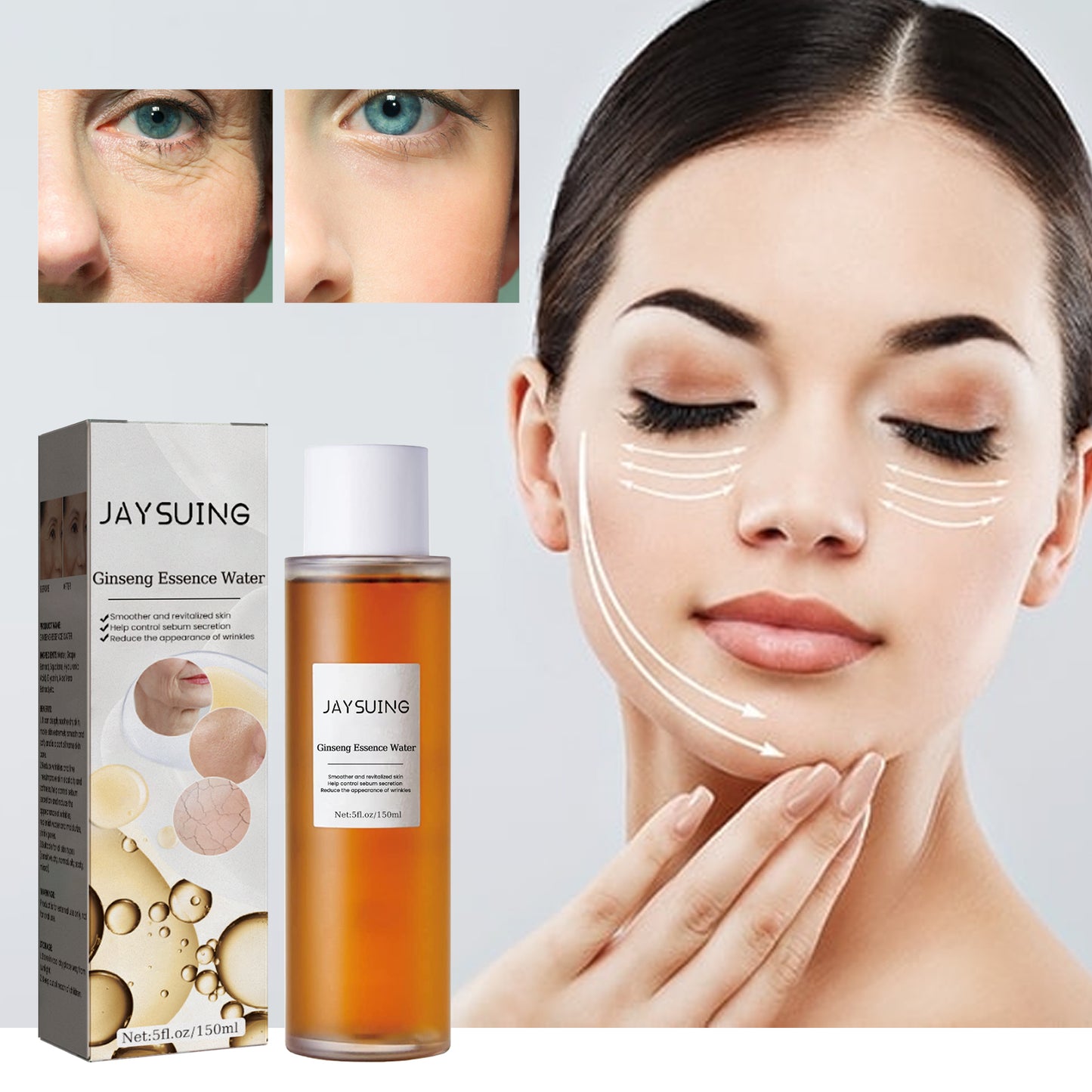 Ginseng Extract Facial Toner - Brightening & Anti-Aging Skin Care