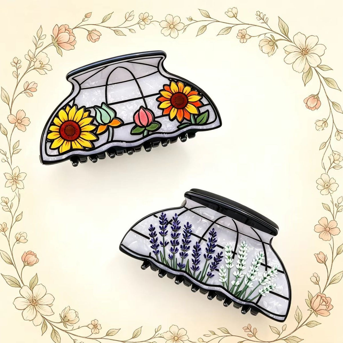 Vintage Hair Clip - Fresh & Natural Style