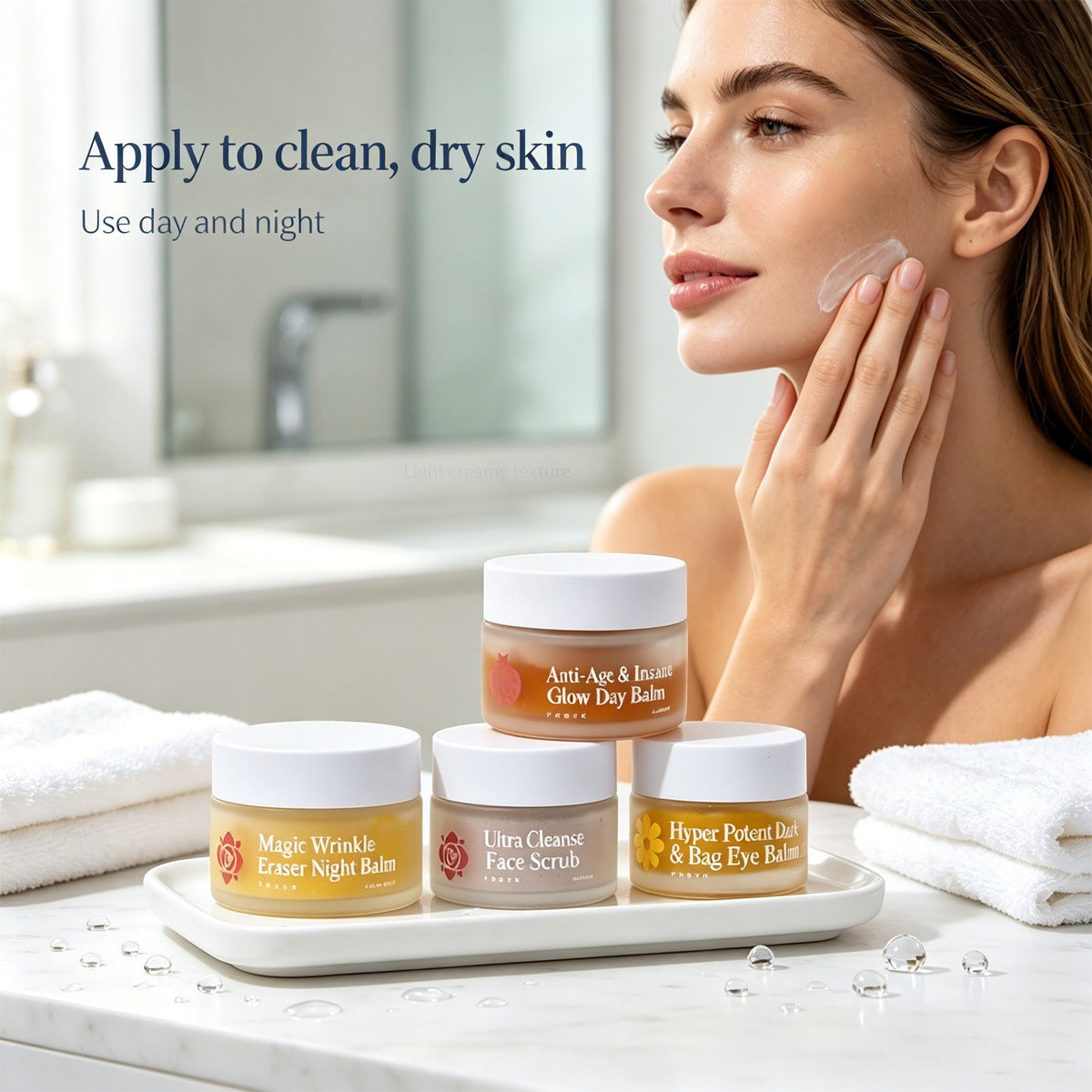 Moisturizing Nourishing And Hydrating Day Night Set For Face Eye Area