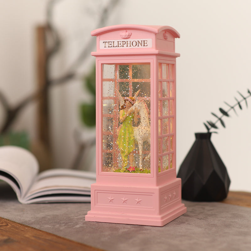 Music Box with Snow Globe - Home Decor & Festive Gift