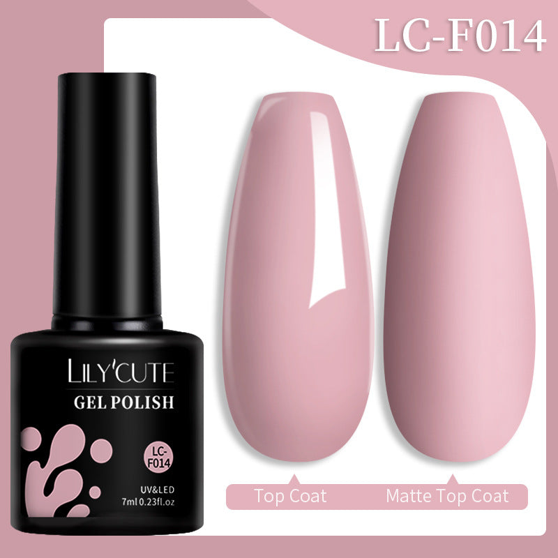 Colored Glitter Nail Glue Set for Nail Art - Waterproof & Non-Flushing