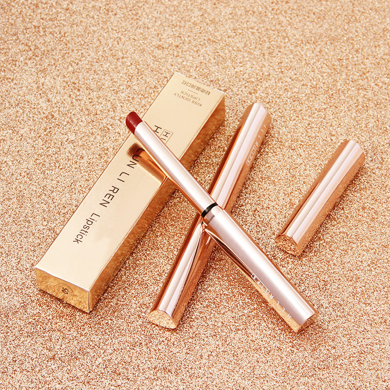 Moisturizing Lipstick - Semi-Matte Velvet Finish - 6 Colors