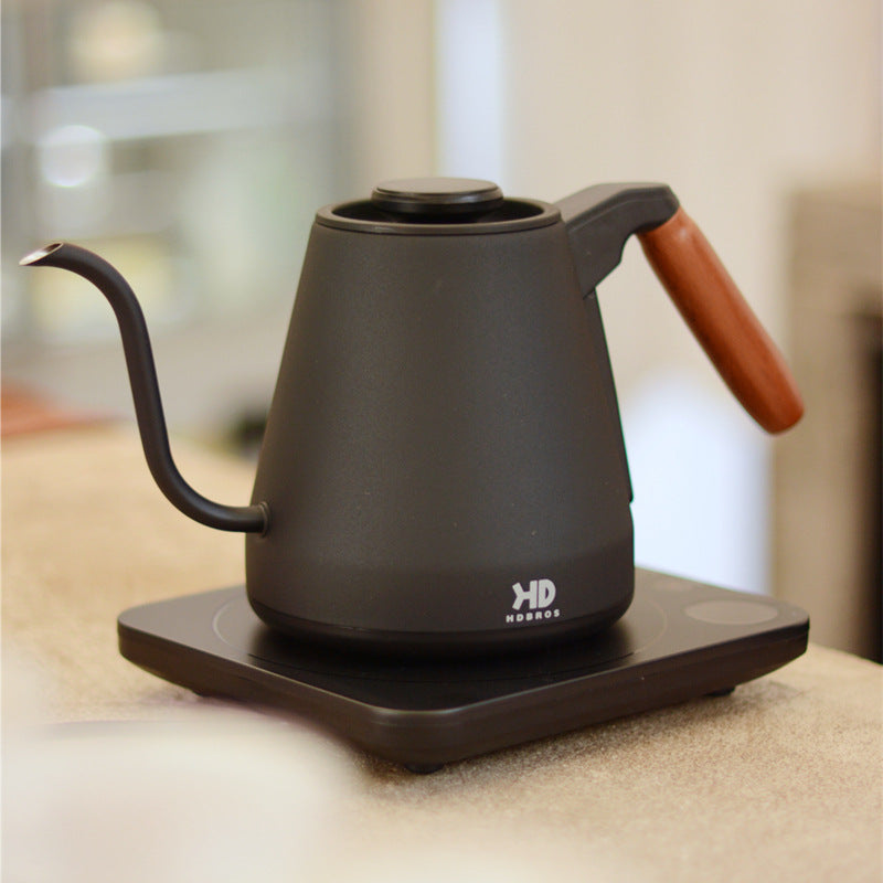 Long Narrow Mouth Electric Tea Kettle 1500W Stainless Steel Touch Control