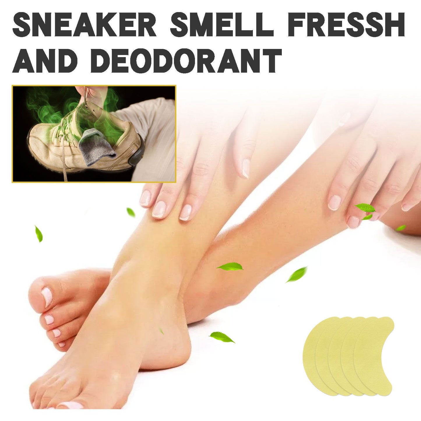 Shoe Deodorizing Sticker - Odor Absorbing Foot Sweat Patch