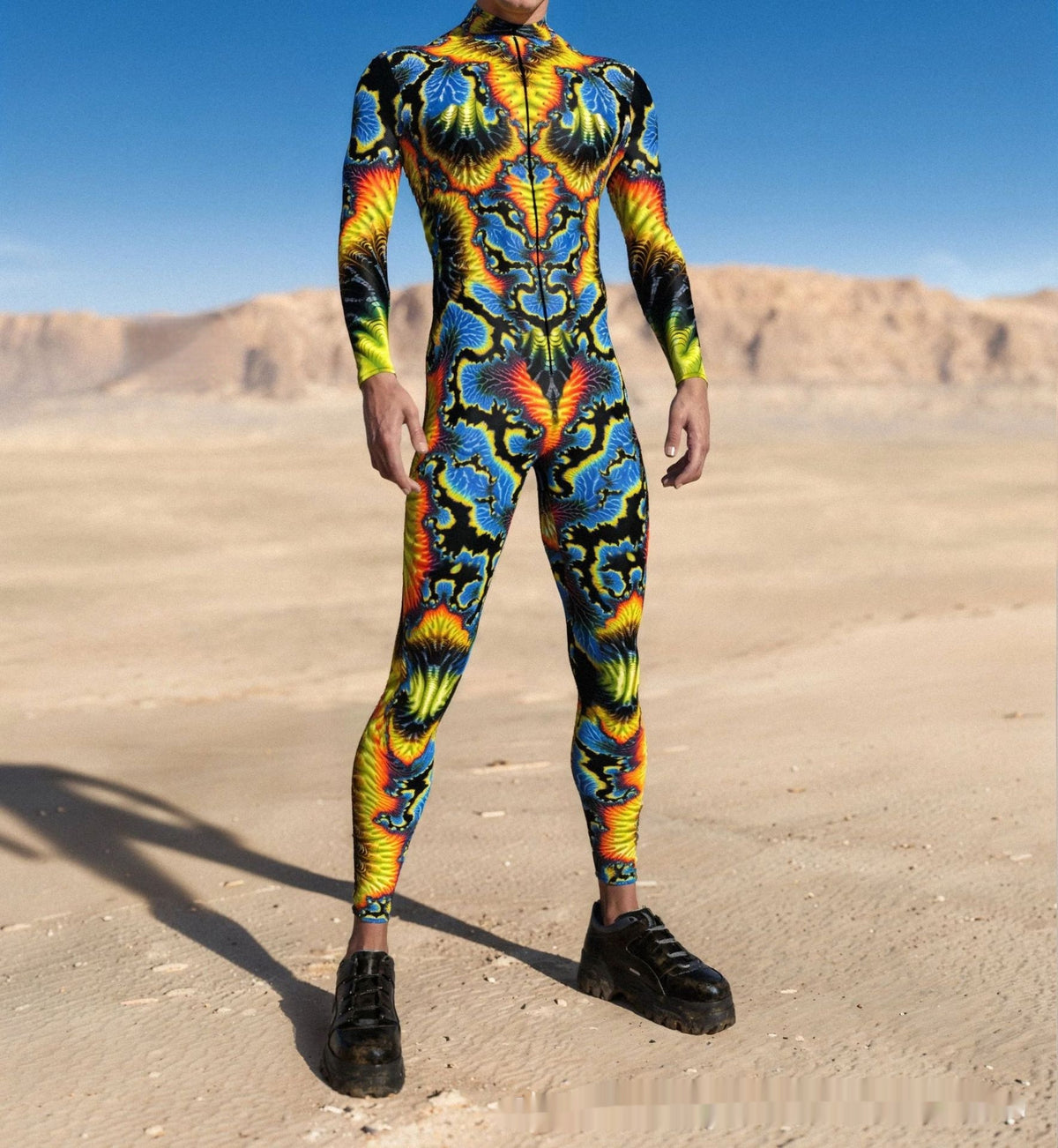 Halloween Cosplay Tights 3D Digital Printing One-Piece Costume