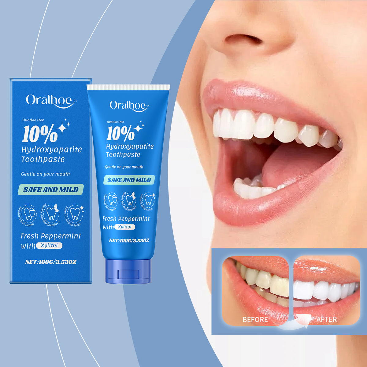 Mint Whitening Toothpaste 100g