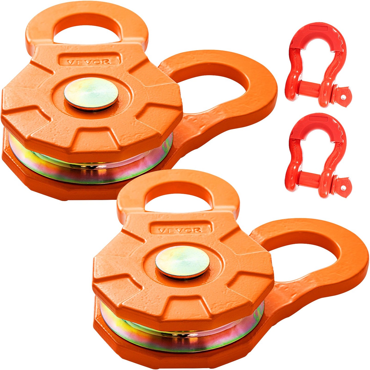 Heavy Duty Snatch Block Winch Pulley 11T 25,000LBS Off-Road Recovery Gear