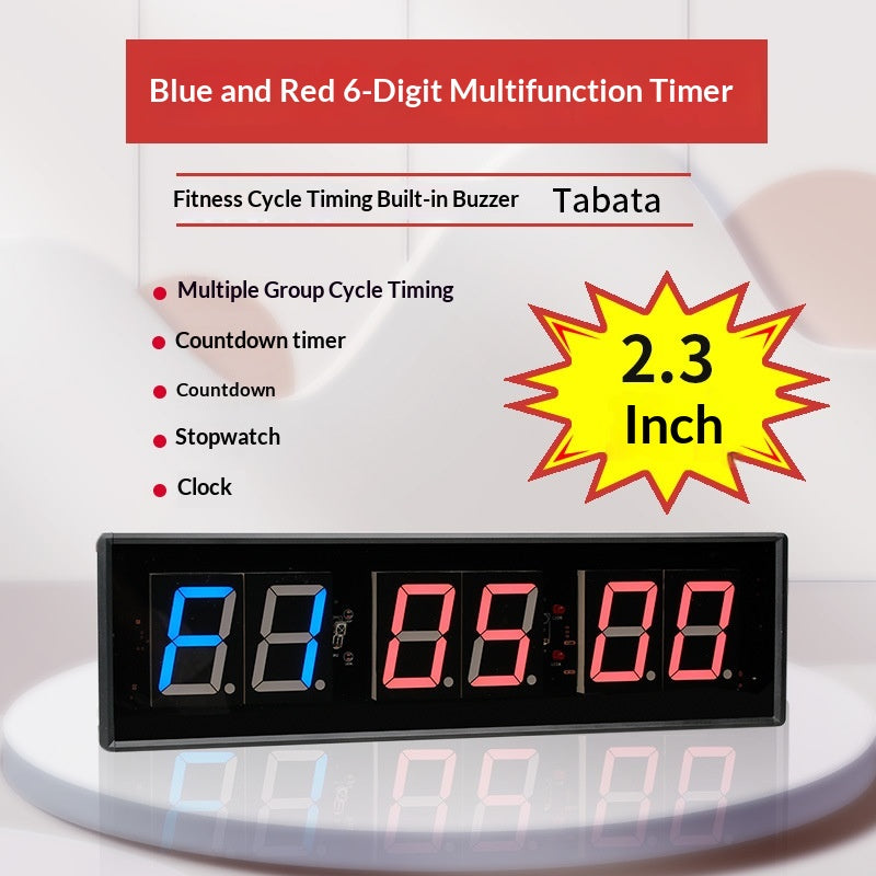 Digital Stopwatch with Large Display, Loop Timing & Fitness Timer