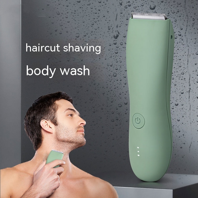 Body Hair Shaver - USB Rechargeable Trimmer with Limit Combs