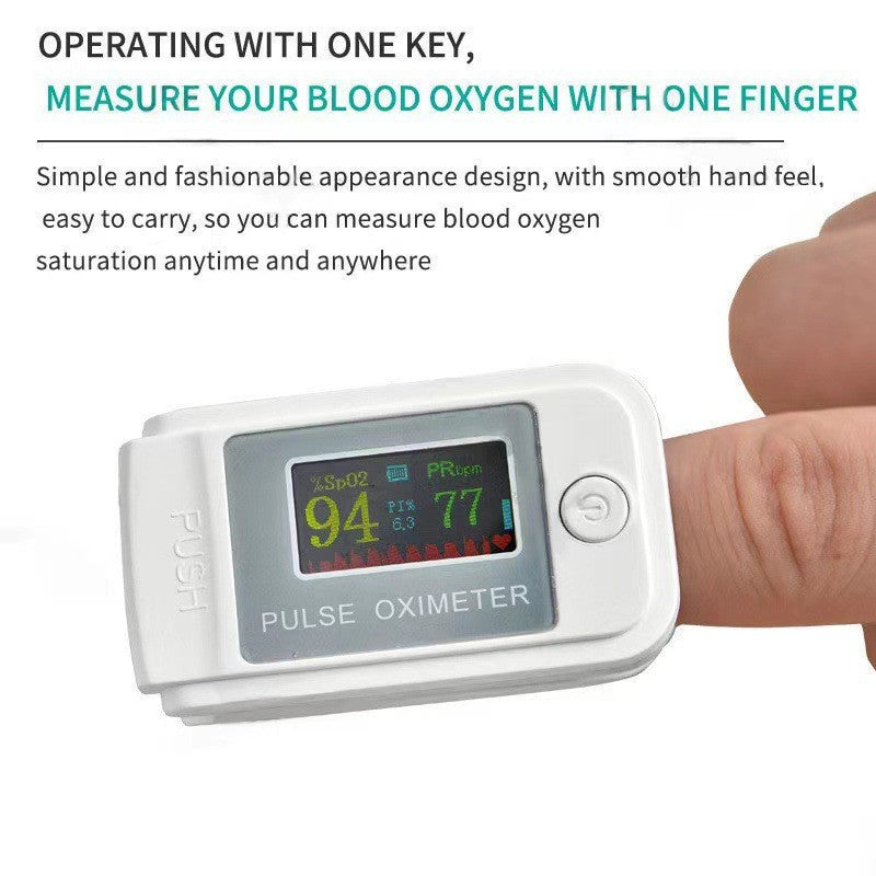 Pulse Oximeter Heart Rate Blood Oxygen Monitor - Multiple Variants