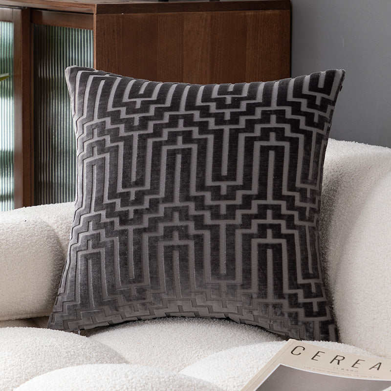 Geometric Decorative Pillow Cover 45x45cm Modern Minimalist Cushion Cover