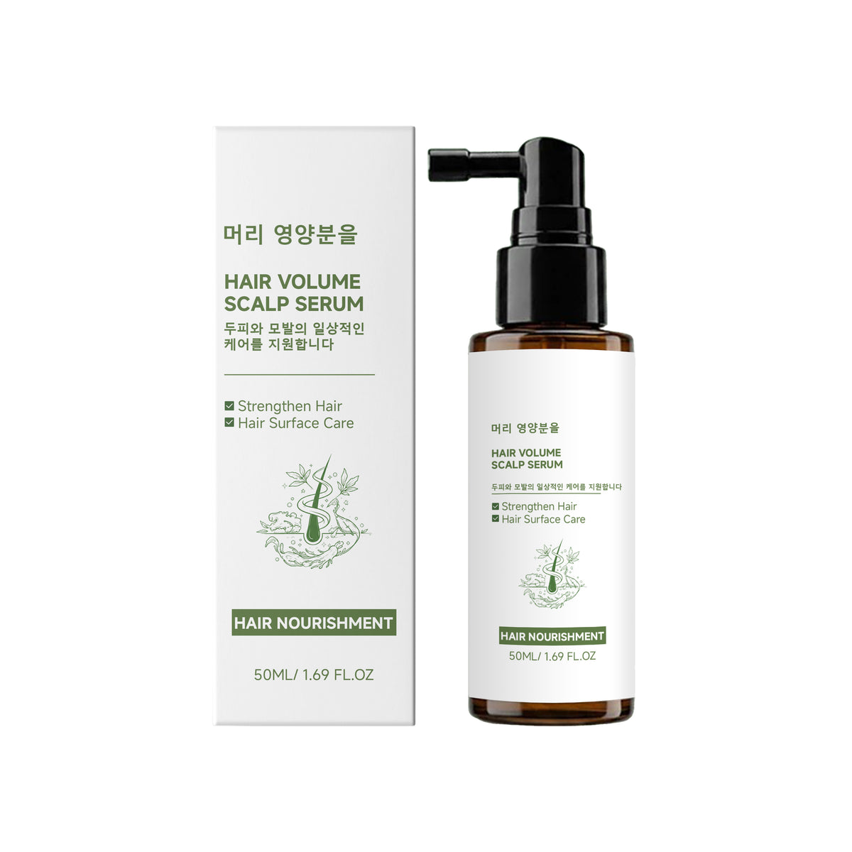 Hair Volume Scalp Serum - Nourishing Hair Growth Treatment 50ml