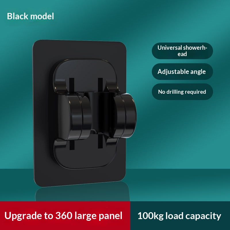No-Drill Shower Holder for Shower Head - Wall Mount Bathroom Accessory