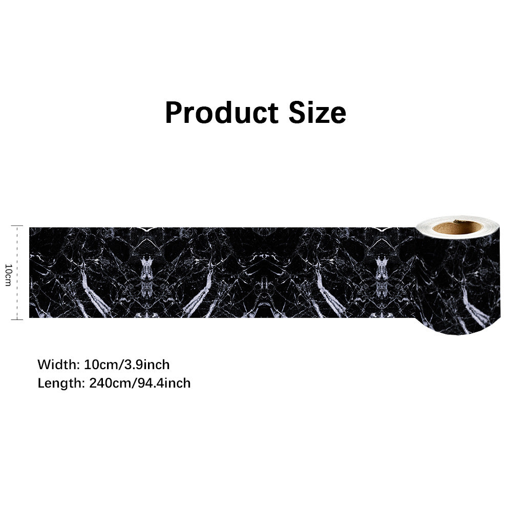 Home Wall & Floor Skirting Line Stickers - Moisture & Stain Resistant PVC