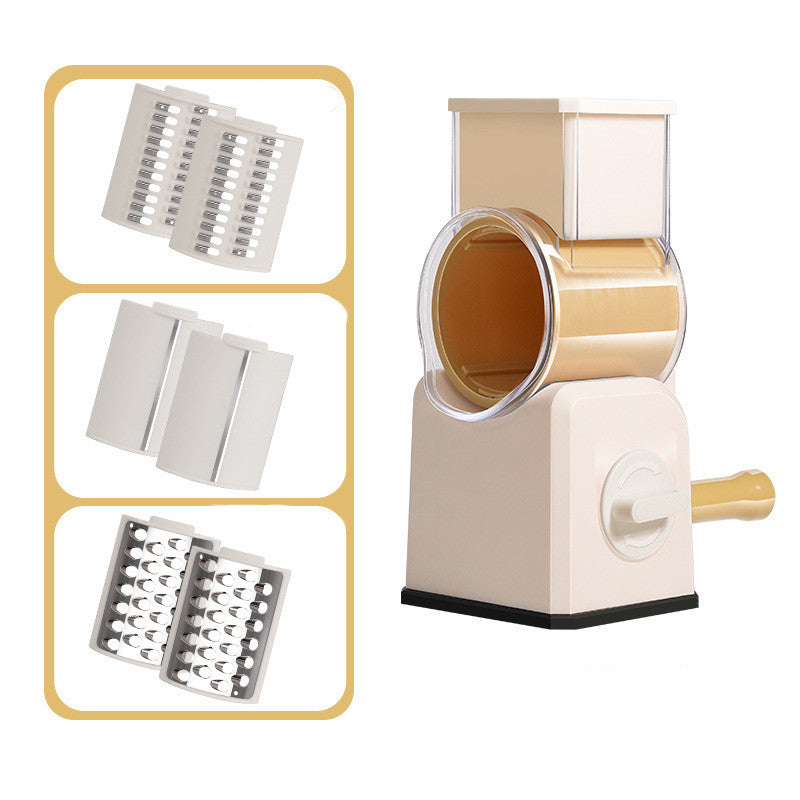 Multifunctional Vegetable Cutter Hand Operated Kitchen Tool in Various Colors