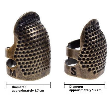 Large Thimble Finger Cuff for Knitting and Crafting - Bulk Pack