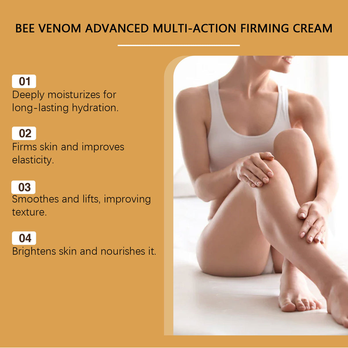 Moisturizing Firming Body Cream - 100g Hydrating Skin Care Formula