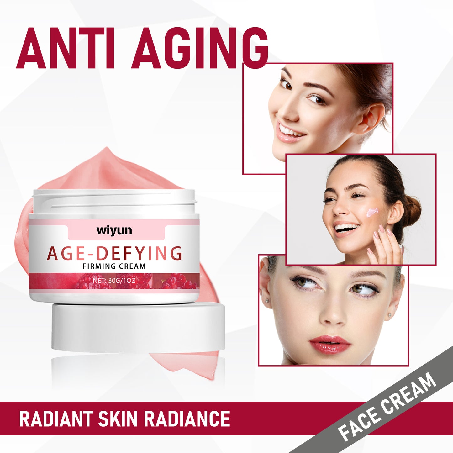Age Defying Firming Cream with Niacinamide & Hyaluronic Acid