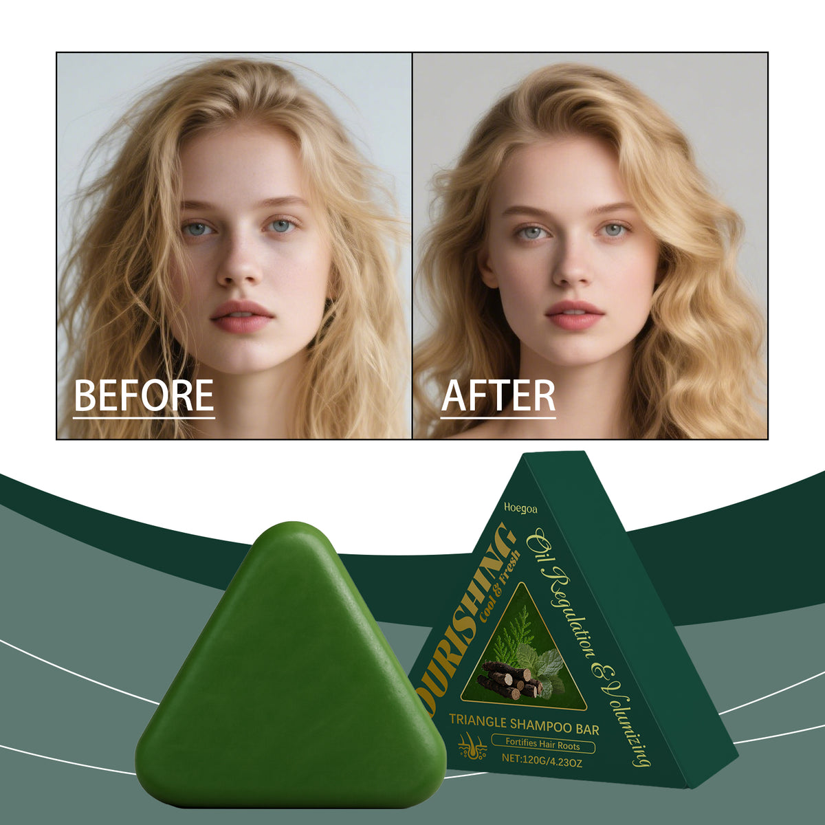 Herbal Nourishing Shampoo Bar 120g