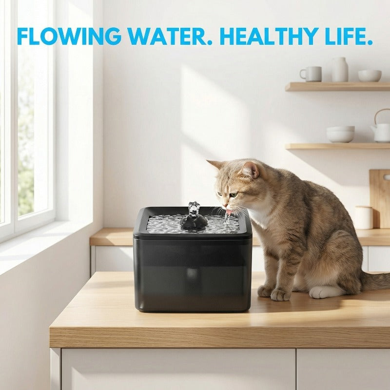 Large Capacity Silent Pet Drinking Fountain 3800ML USB Water Dispenser for Kittens & Puppies
