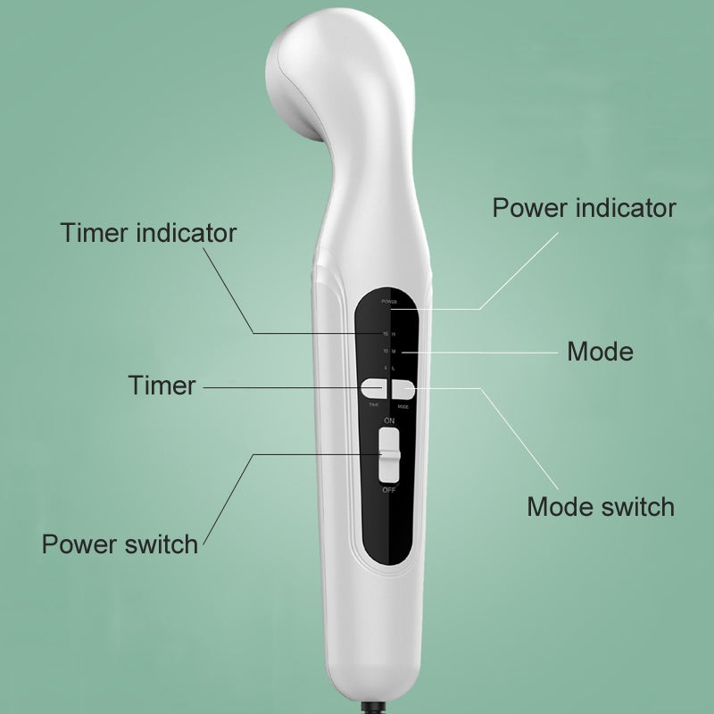 Ultrasonic Therapy Device for Body Pain Relief - Physiotherapy Muscle Heating Equipment